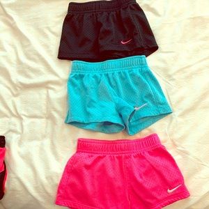 Nike bundle 3- pairs of 2t shorts